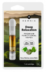 Deep Relaxation - Cartridge, 5% CBDP,  90% CBN, Kava, Valerian, Lemon Balm, 1ml