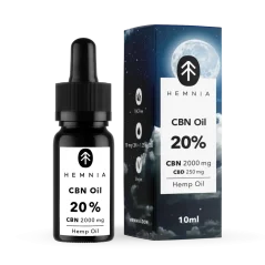 Good Night's Sleep kanapiu aliejus 20%, 2000 mg CBN, 250 mg CBD, 10 ml