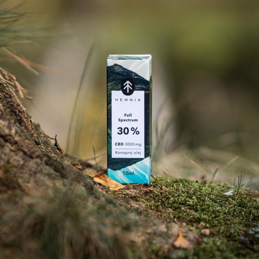 Full Spectrum CBD Aceite de cánamo 30%, 3000 mg, 10 ml
