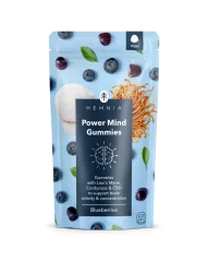 Power mind gummies - supplement ter ondersteuning van concentratie en geheugen, 10 stuks x 2,2 g