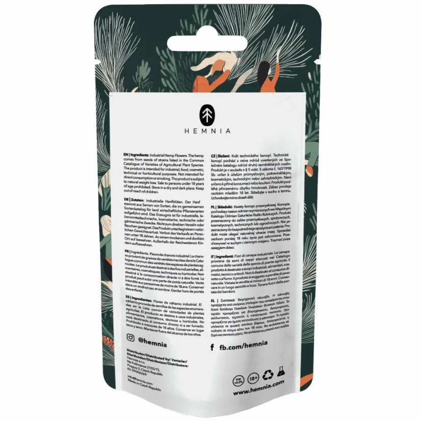 Άνθη CBD Hemnia, LA Confidential - Stay Wild, 1 g - 5 g