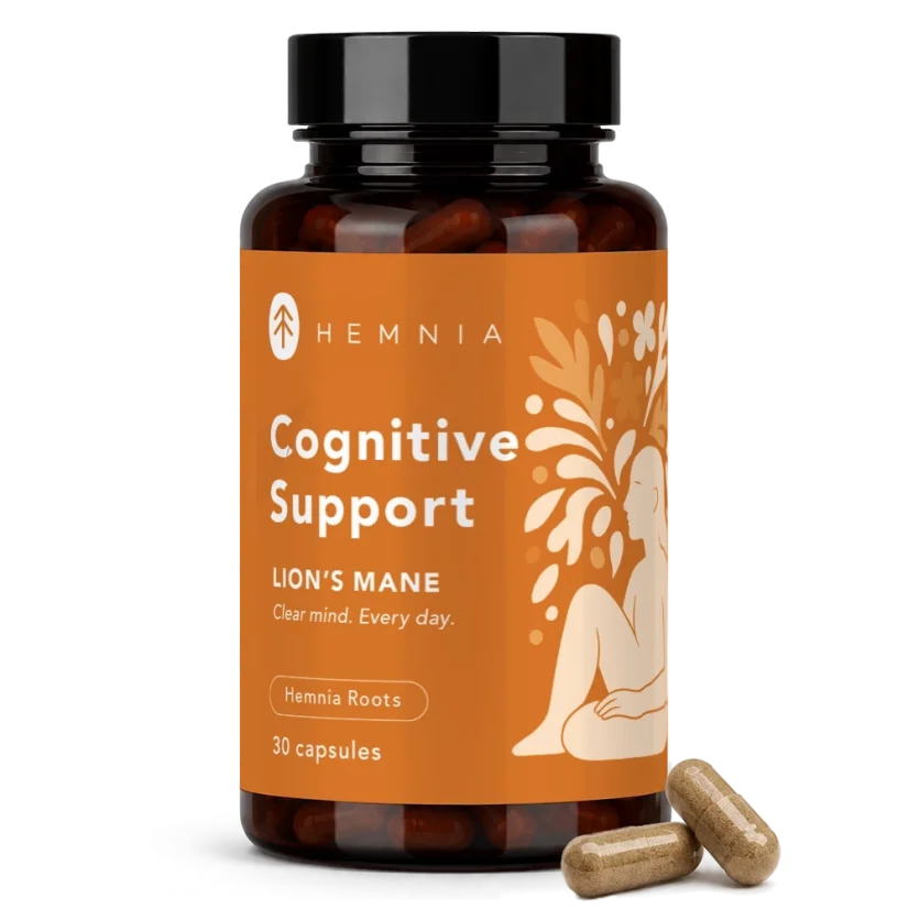 Hemnia Lion’s Mane Capsules 30 x 500mg