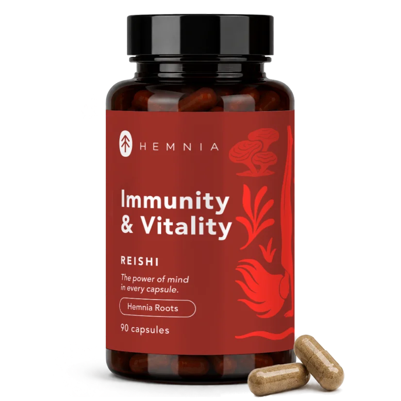 Hemnia Reishi Capsules 90 x 500mg