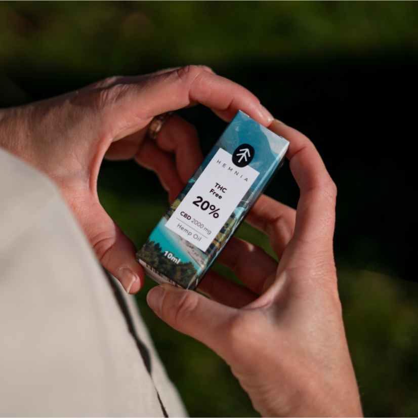 CBD Oil 20% THC Free, 2000 mg, 10 ml