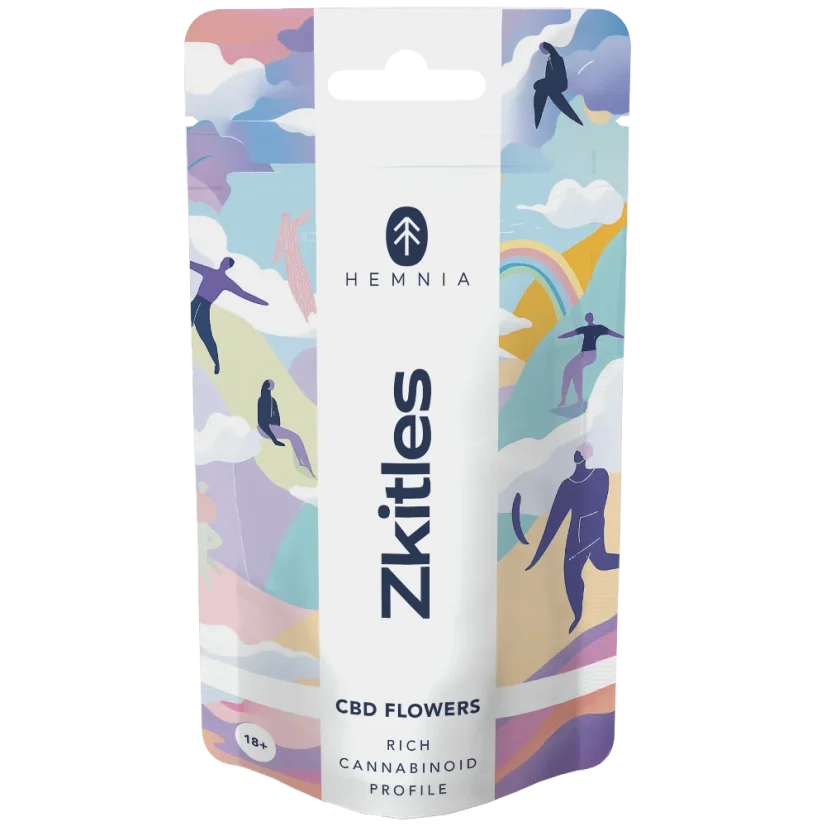 Hemnia CBD Kukat, Zkittles - Rainbow Ride, 1 g - 5 g