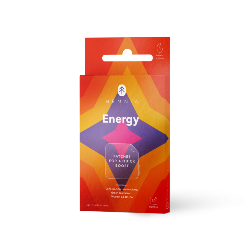 Energy -  Patches for a quick boost, 6 pcs