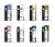 Pachet de vape de unică folosință Hemnia funcțional, toate într-un singur set - 8 arome x 1 ml
