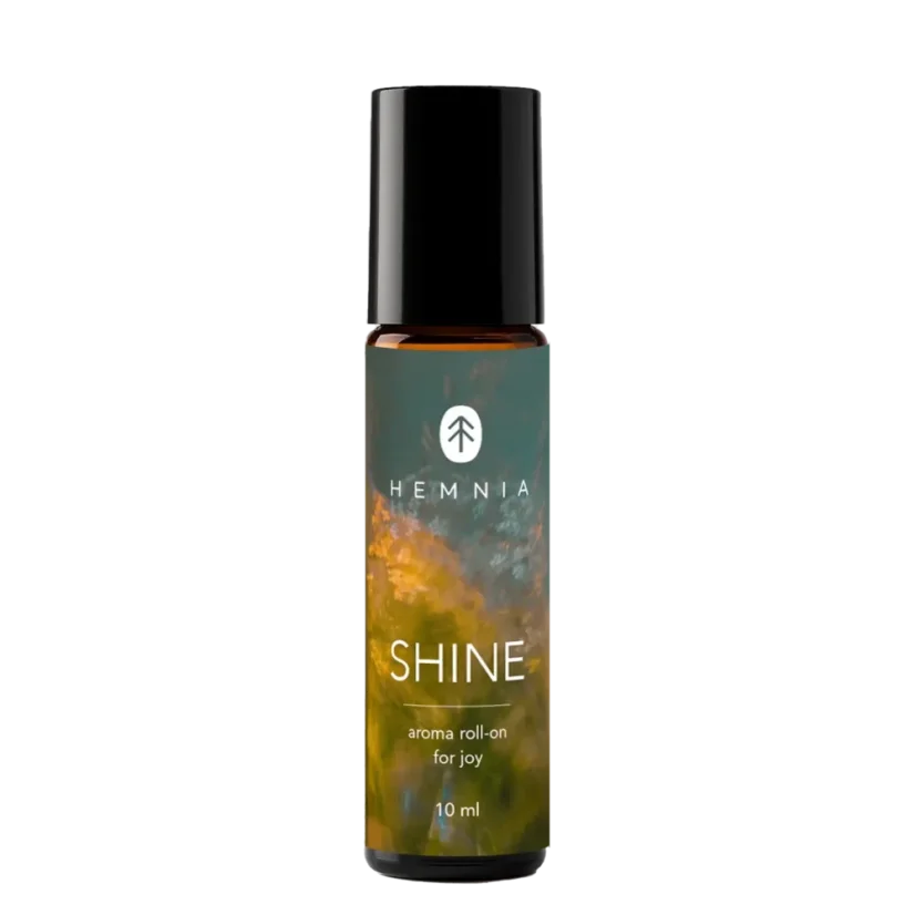 SHINE: Přírodní aroma roll-on pro radost, 10 ml