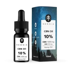 Good Night's Sleep Kanapiu aliejus 10%, 1000 mg CBN, 250 mg CBD, 10 ml