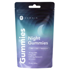 Hemnia Sleep Gummies CBN + CBD + Melatonin, 30 pcs, 105g