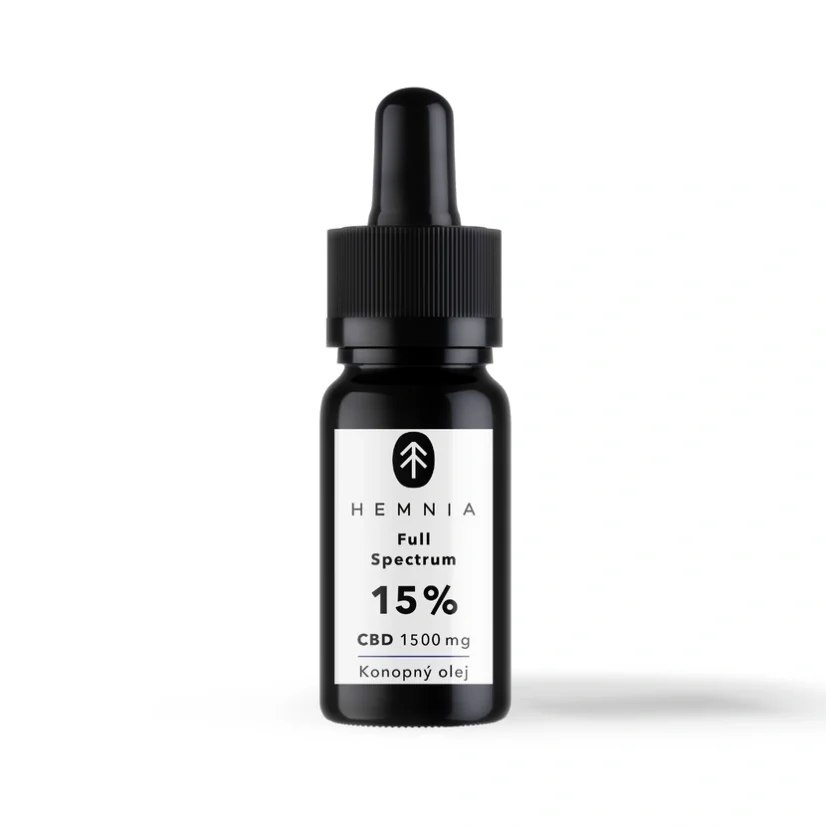 Full Spectrum CBD huile de chanvre 15%, 1500 mg, 10 ml