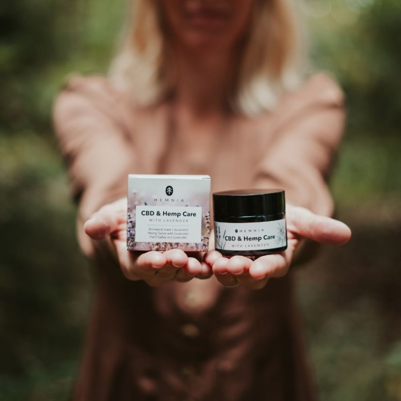 CBD & Hemp Care – univerzální konopná mast s levandulí, 50 ml