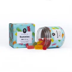 Pakket van 3 + 1 CBD gummibeertjes gratis
