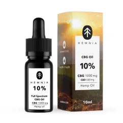 Full spectrum Pain Relief CBG oil - 10 % CBG, 5 % CBD, 1000 mg, 10 ml