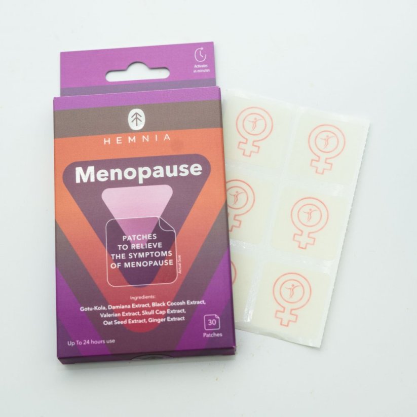 Menopausa - Cerotti per alleviare i sintomi della menopausa, 30 pz.