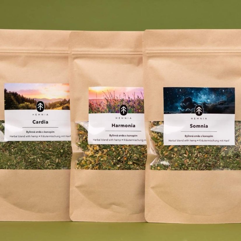 Somnia – mieszanka ziołowa z konopiami wspomagająca zasypianie, 50 g