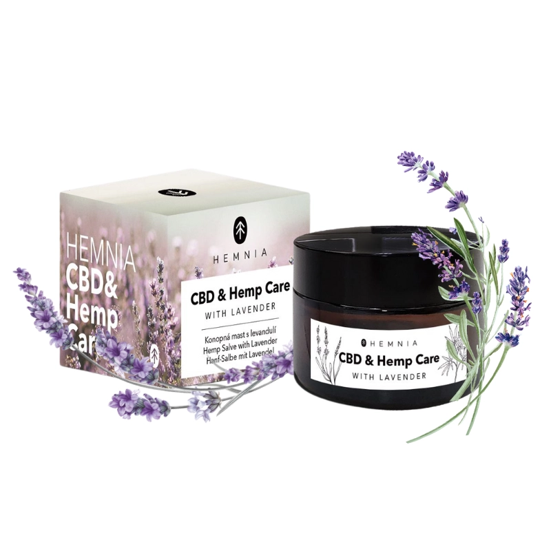 CBD & Hemp Care - універсальна конопляна мазь з лавандою, 50 мл