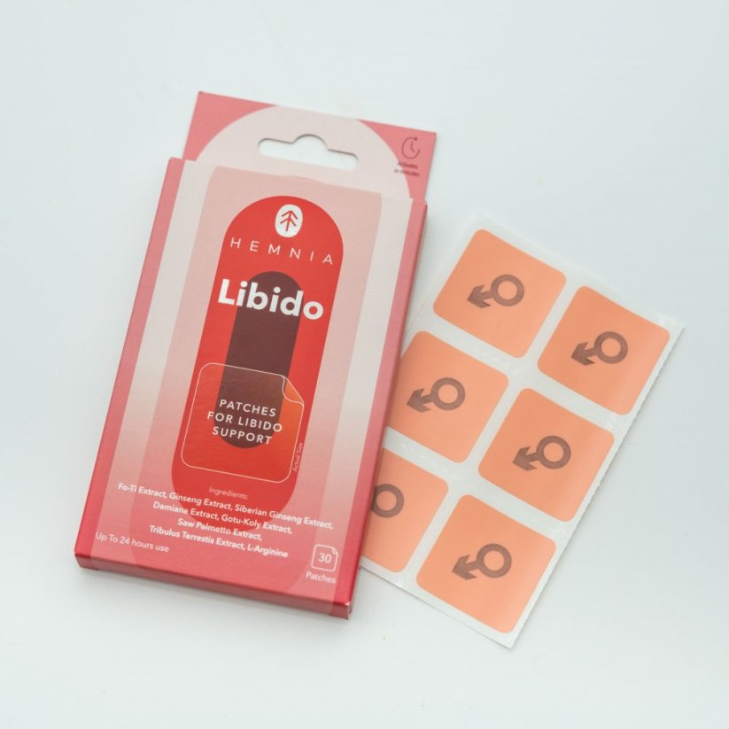 Libido - Plåster för stöd av libido, 30 st