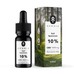 Full Spectrum CBD hamp olie 10%, 1000 mg, 10 ml