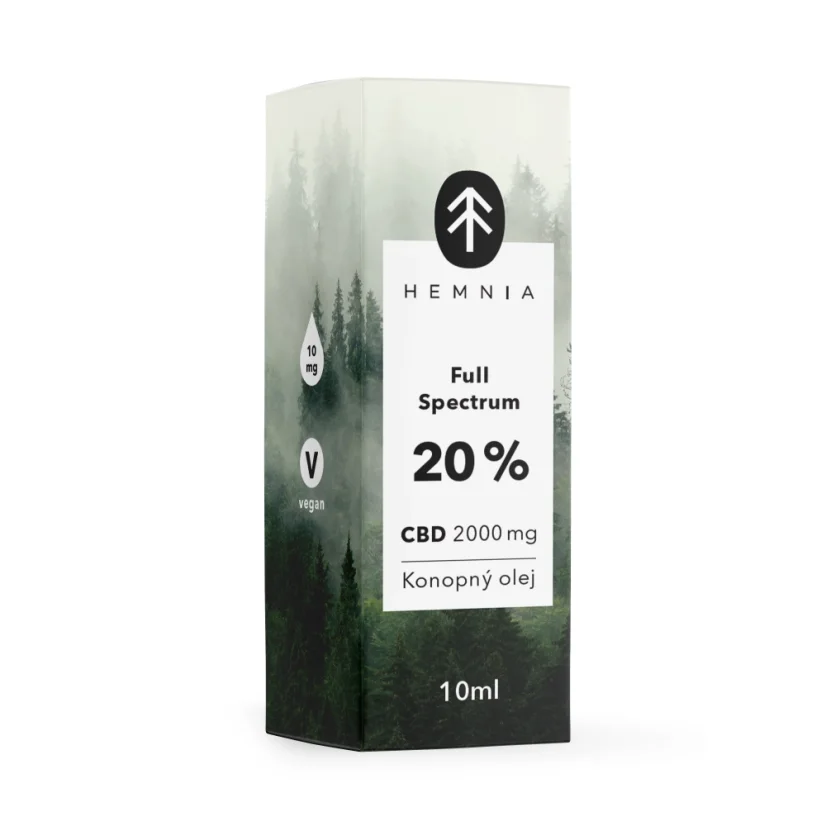 Full Spectrum CBD Hemp oil 20%, 2000 mg, 10 ml