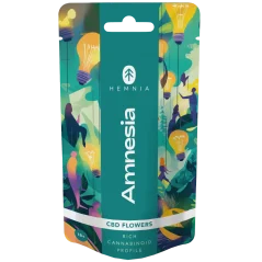 Hemnia CBD Ziedi, Amnesia - Creative Boost, 1 g - 5 g