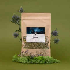 Somnia – amestec de plante cu cânepă pentru a promova somnul, 50 g