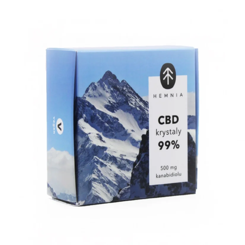 CBD Crystals 99 %, 500 mg