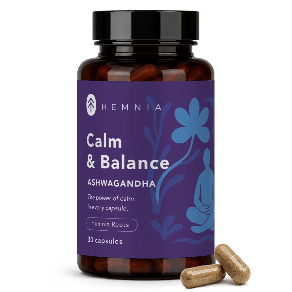 Hemnia Ashwagandha Capsules 30 x 500mg
